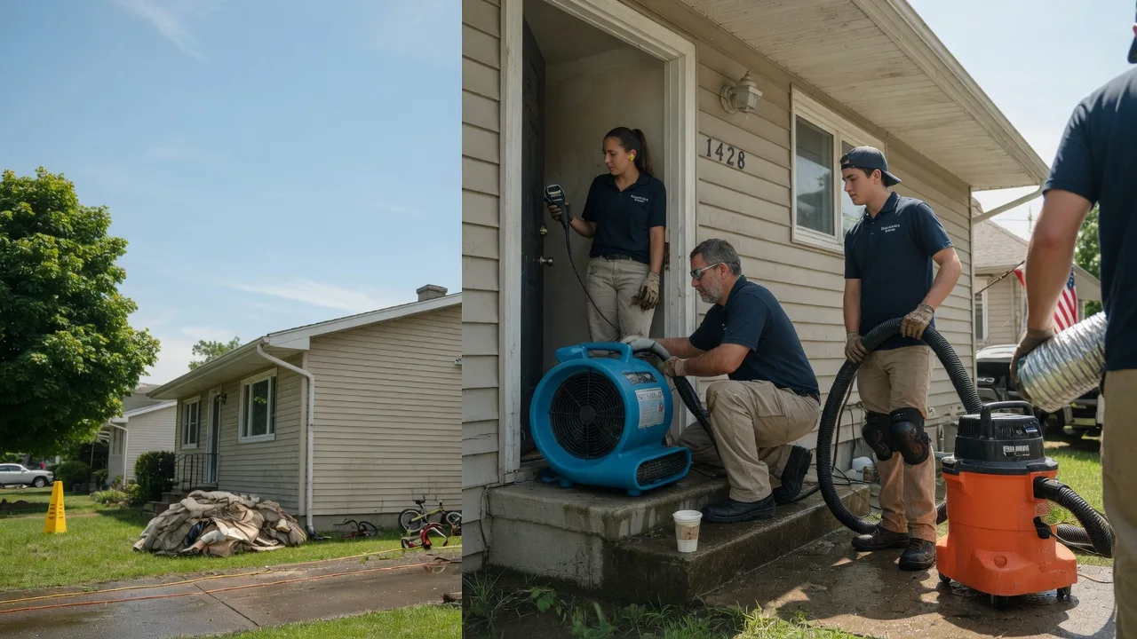 Water Damage Restoration in Huntsville, IL near me
